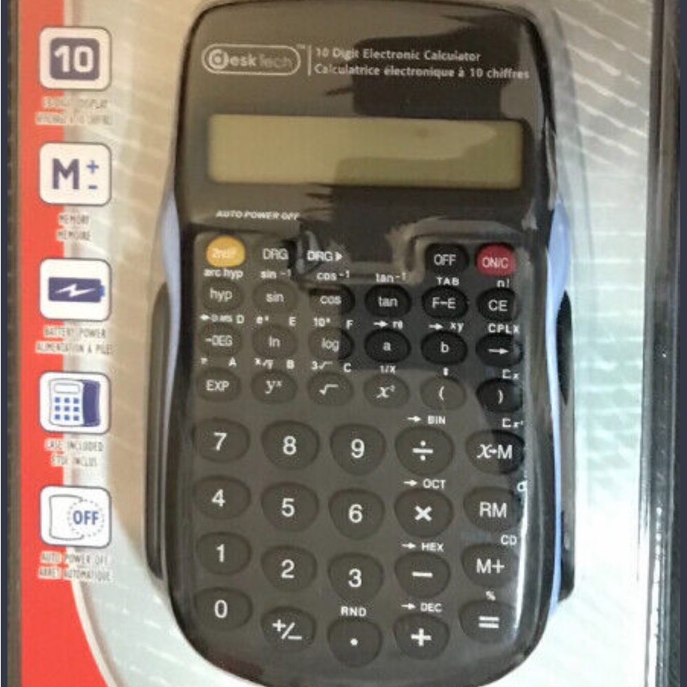 Desk Tech 56 functions scientific calculator